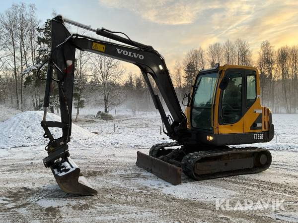 Grävmaskin Volvo EC55C