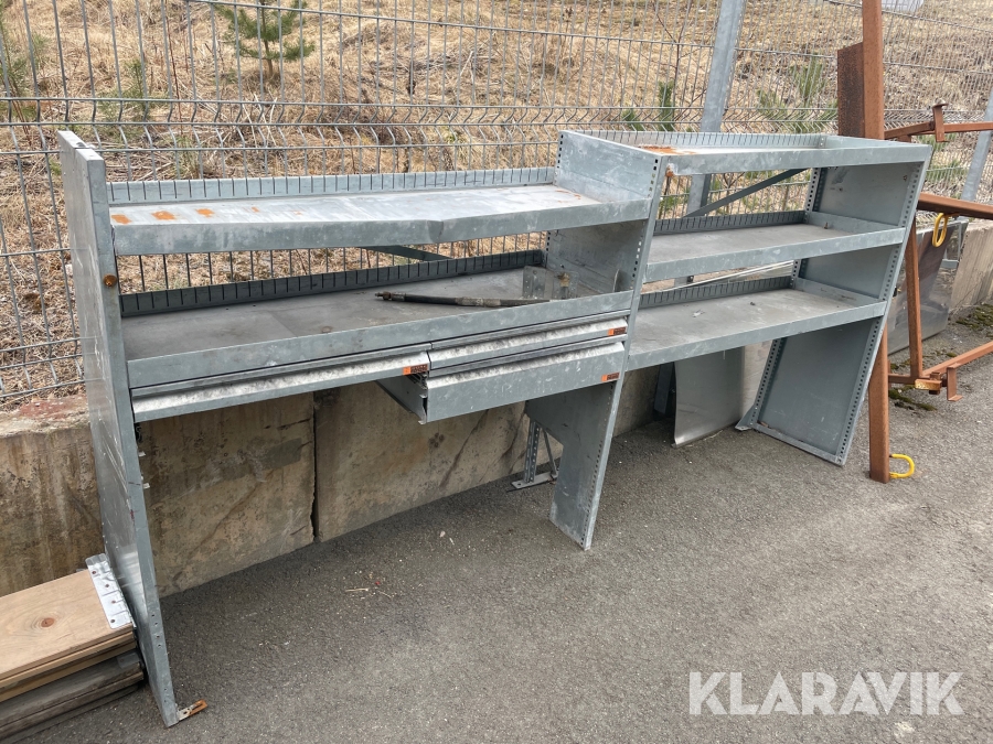 Inredning till skåpbilar Work System