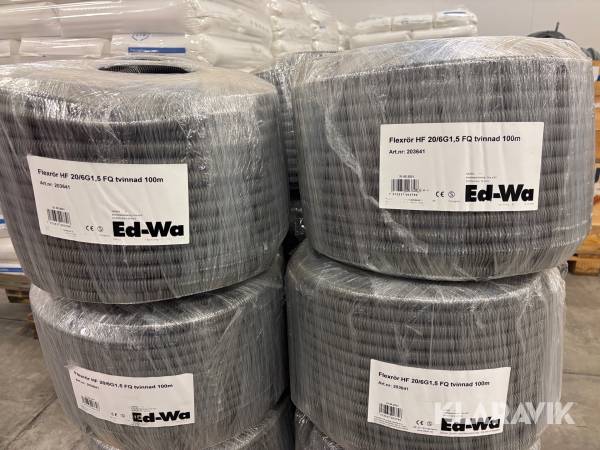 Flexrör Ed-Wa 20HF/FQ-Tvinnad 6G1,5 8st
