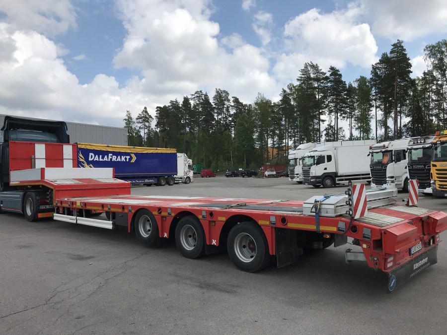 Maskintrailer / SLÄPVAGN / Semitrailer 