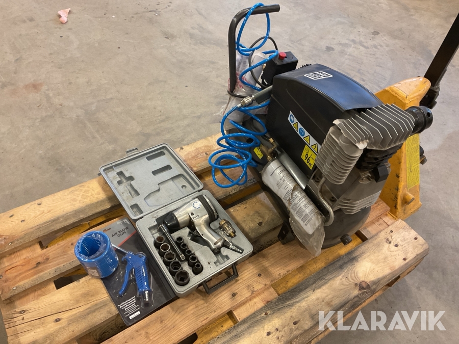 Kompressor och tryckluftsverktyg Nuair 75C0069