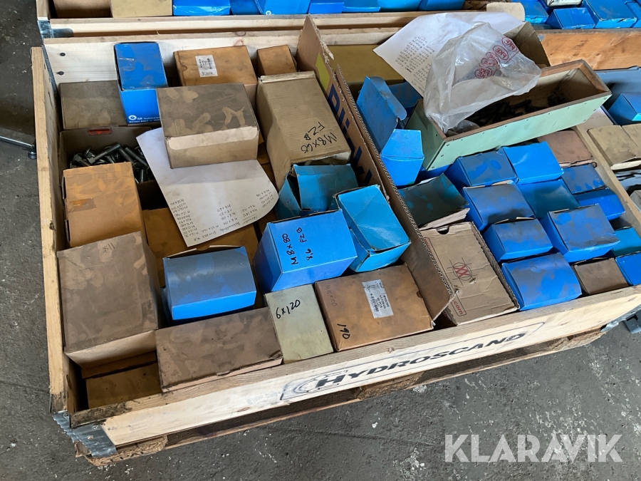 Bult, skruv & brick sortiment