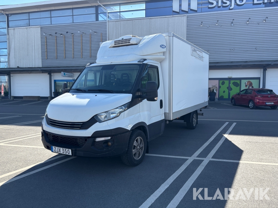 Kylbil Iveco Daily med bakgavellyft