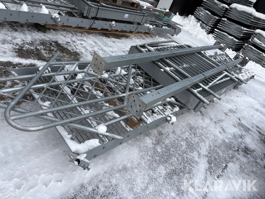 Brand/Evakueringstrappa Eurostair Rak 1 st