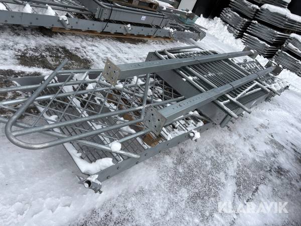 Brand/Evakueringstrappa Eurostair Rak 1 st