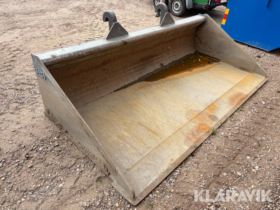 Planeringsskopa MSH (Mek&Svets Hjo) med Stora BM-Fäste