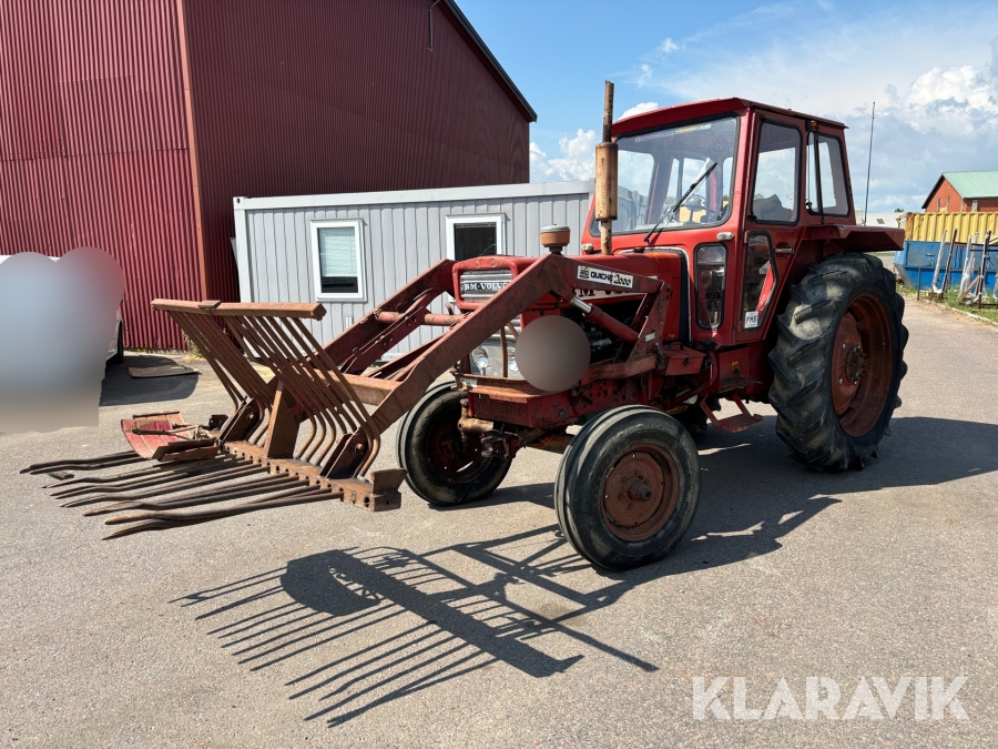 Veterantraktor Volvo BM T 650 med lastare