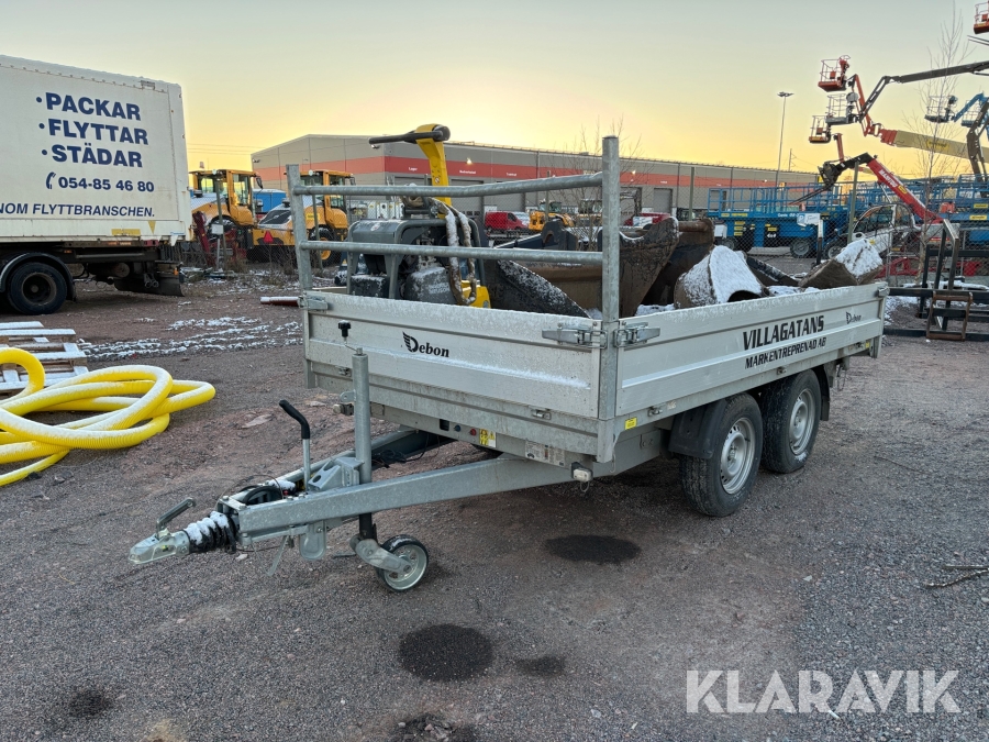 Tippsläp Cheval Liberté Debon PW3.0E