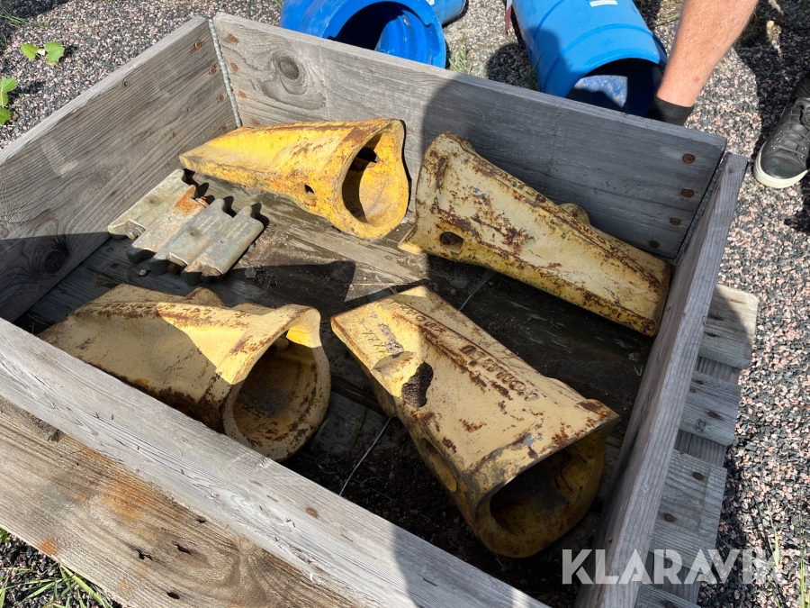 Skoptänder Komatsu K50SYL
