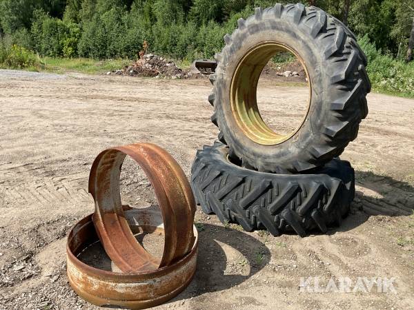 Dubbelmontage däck 18.4R34