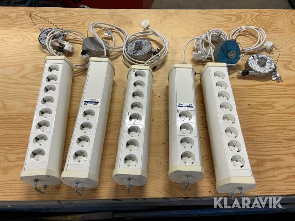 Uttagsboxar MP Bolagen 5 st med balansblock