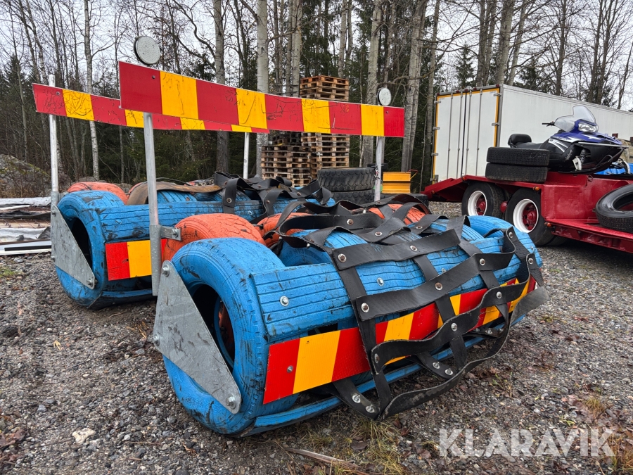 Trafikbuffert ATA 2000/100 med belysning 1 st