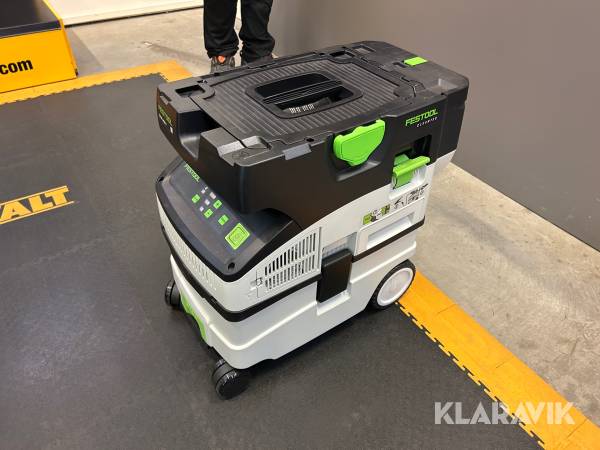 Stoftavskiljare Festool Cleantec CTMC Midi 1 batteridriven