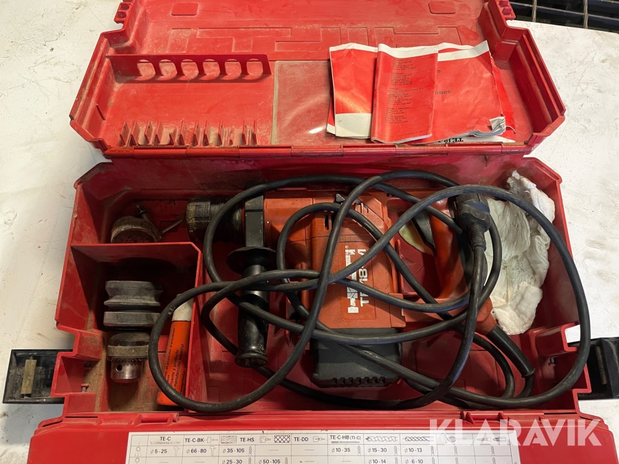 Borrhammare Hilti TE 18-M