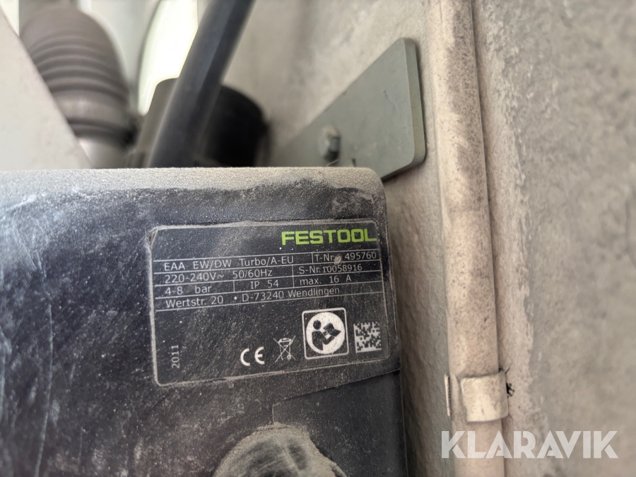 Slipstation Festool EAA EW/DW Turbo/A