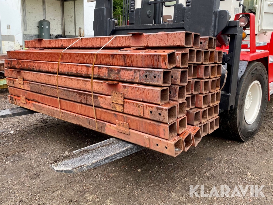 Fyrkantsprofil i stål 120x120x10