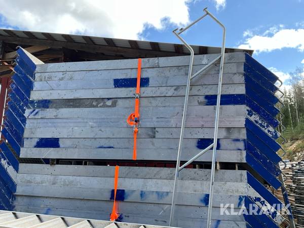 Trappor och räcken aluminium Haki 2m 10st