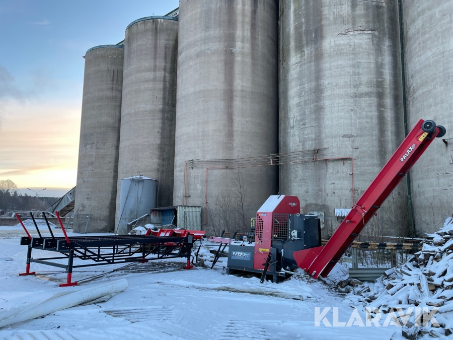 Vedmaskin Palax Power 100S med stockbord 