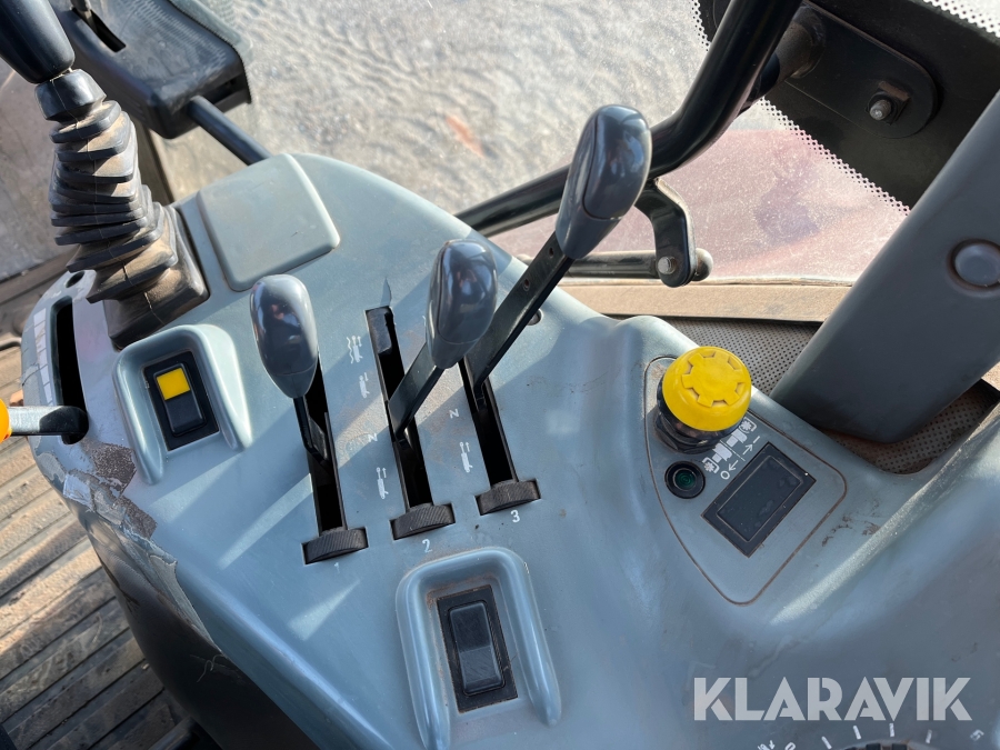 Traktor Case IH MX170 med Dubbelmontage