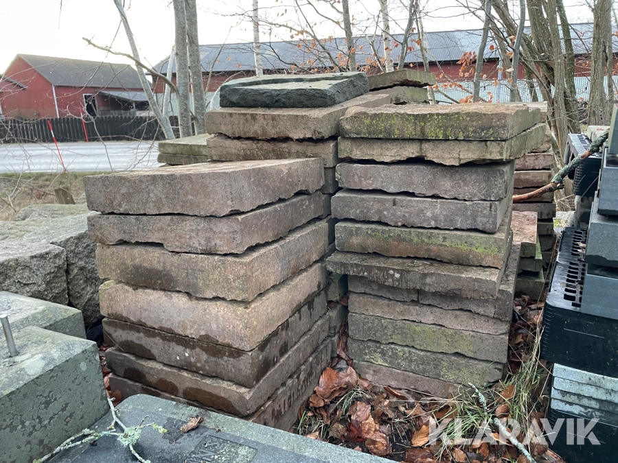 Ölandssten ca 87 st blandade storlekar