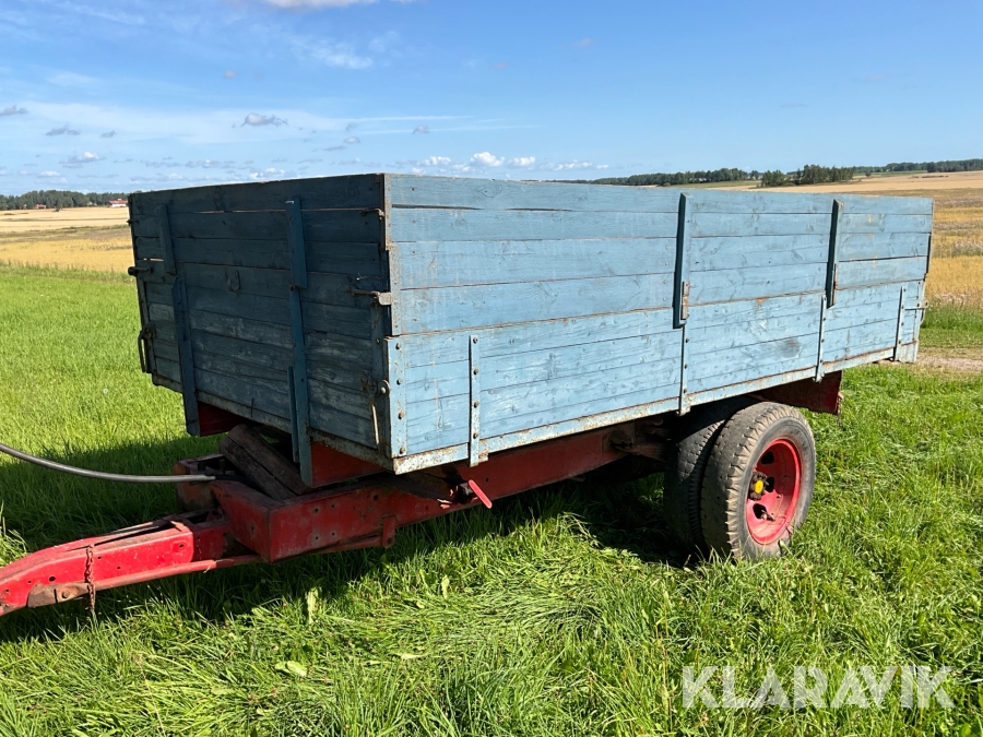 Spannmålsvagn med tipp