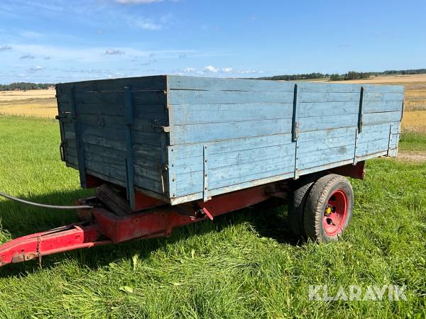 Spannmålsvagn med tipp