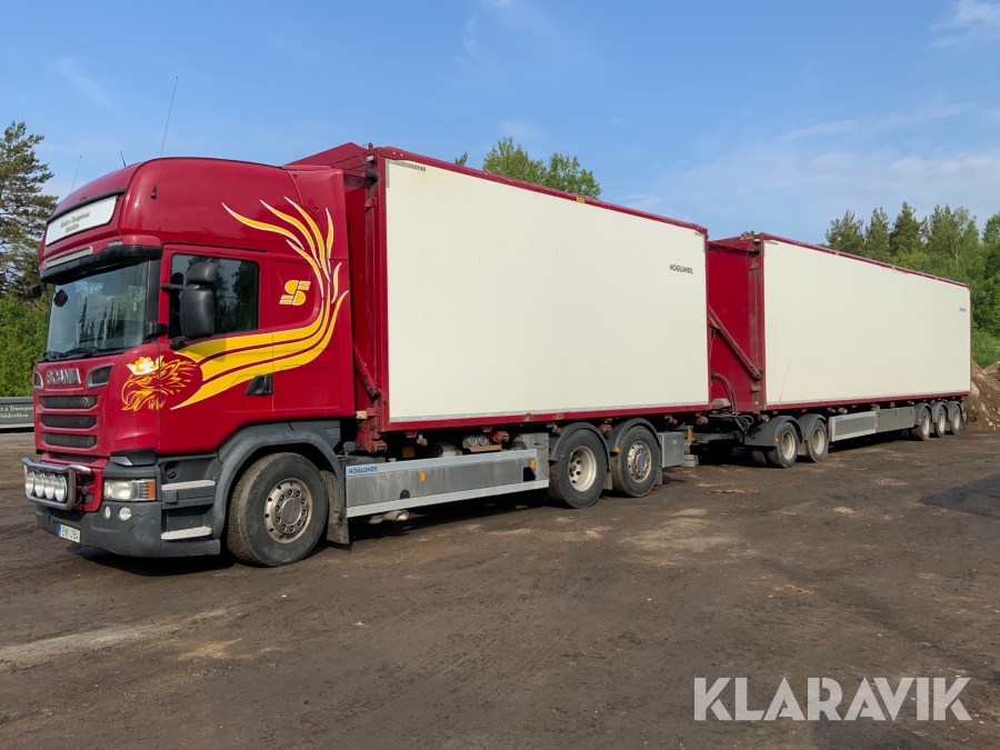 Lastbil Scania flisekipage R580LB6X2 MNB