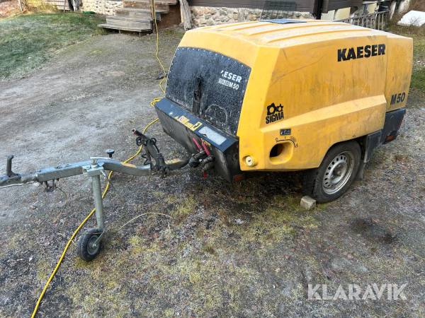 Kompressorvagn Kaeser M50