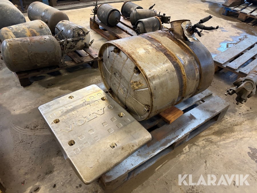 Ljuddämpare Volvo FH16 580 Tridem