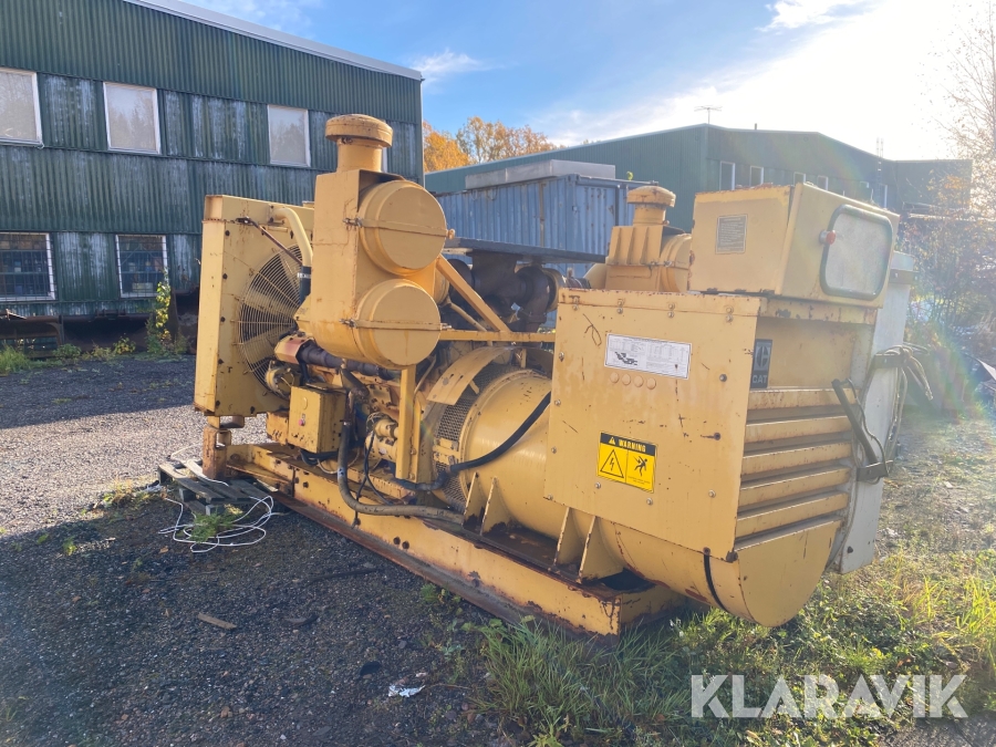 Generator elverk Caterpillar V12 3412