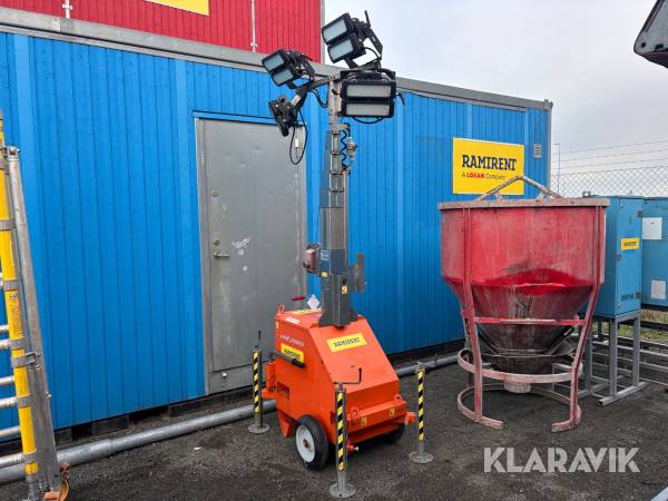 Belysningsmast LED 7M Link Tower 7m LED