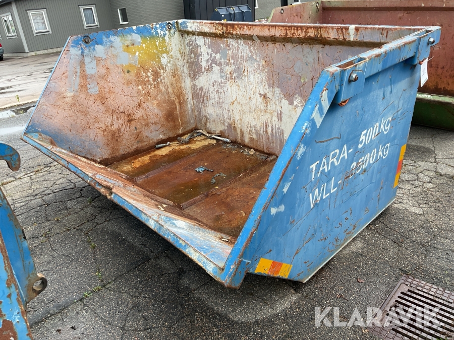 Sopcontainer Dinacon Stora BM 5m3