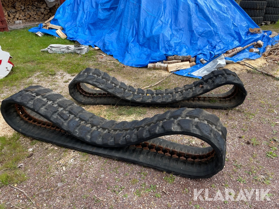 Gummilarver Volvo 400 x 72.5W x 74 2 stycken