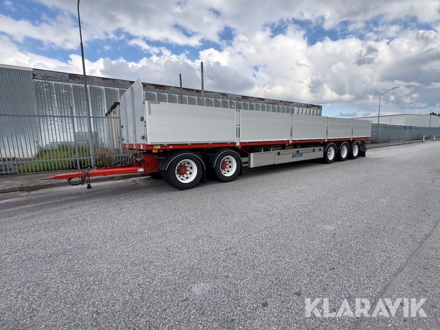 Släp Närko 5 axlar, 42 ton