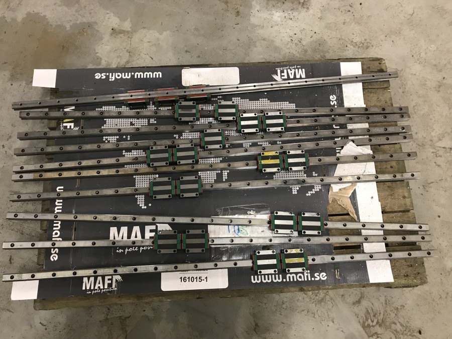 Kullagrade Linjärstyrningar