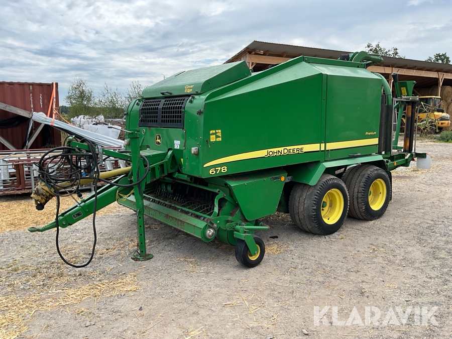 Balpress John Deere 678 Premium