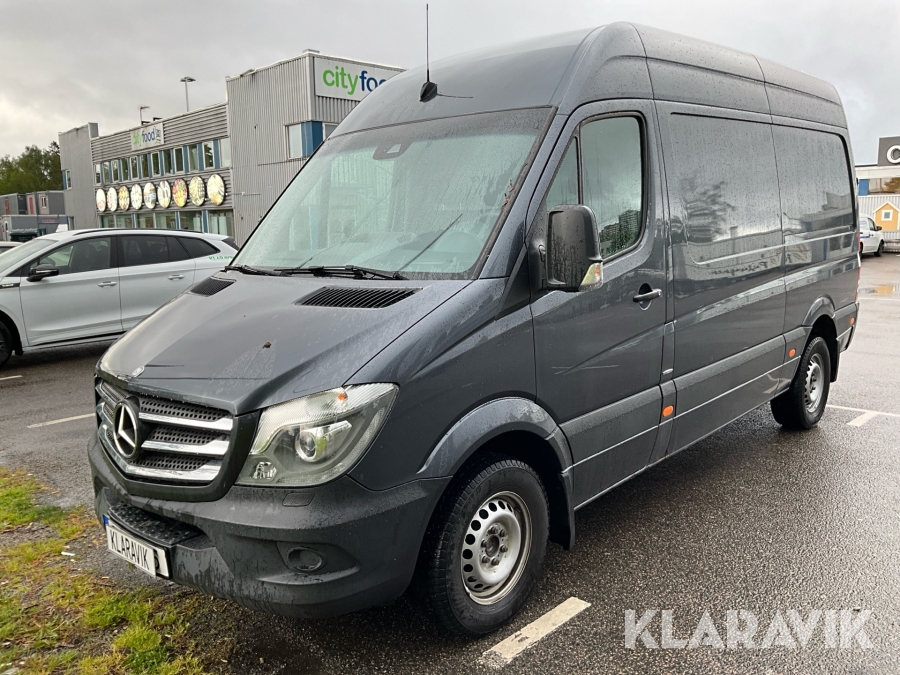 Skåpbil Mercedes-Benz Sprinter 319 Bluetec
