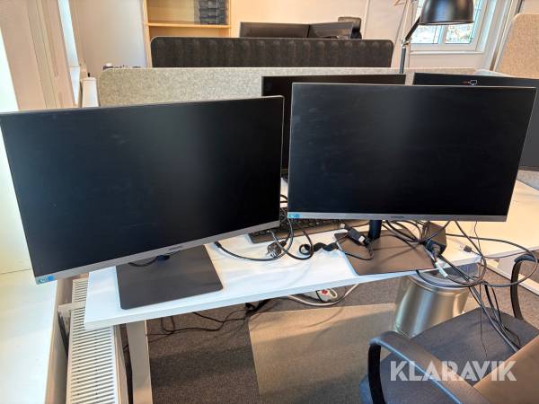 Datorskärm 2st Samsung 24tum