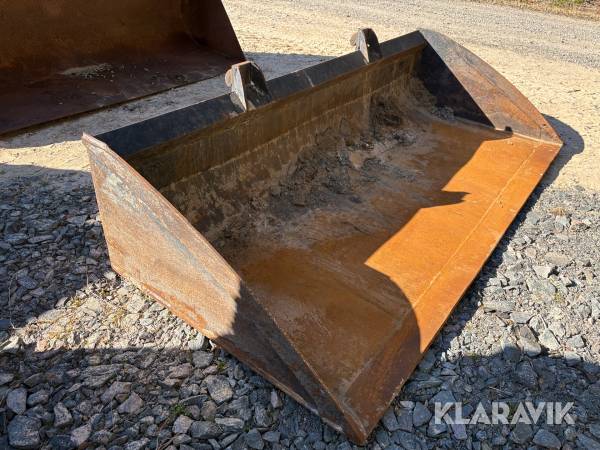 Planeringsskopa med Lilla BM-fäste