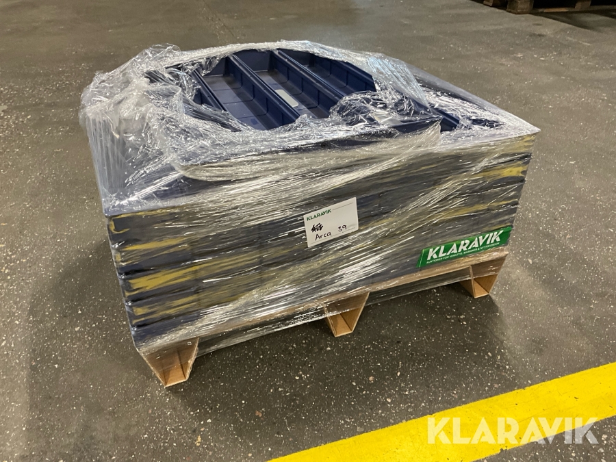 Plastlådor 39st ArcaSystems