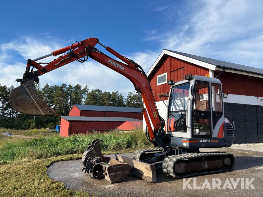 Grävmaskin Kubota KX 121-2
