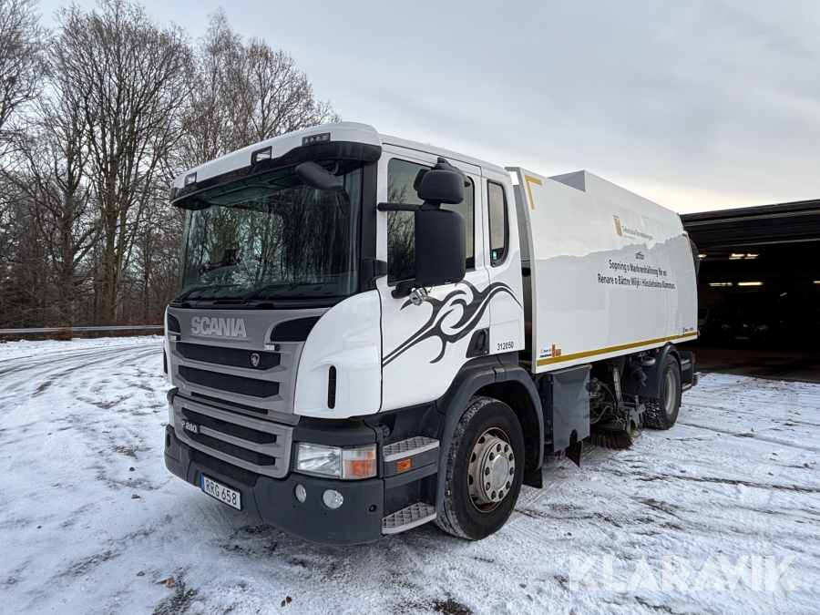 Sopmaskin Scania P280 med Beam S9000