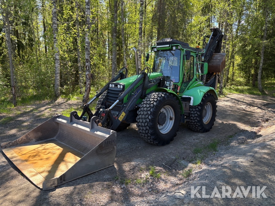 Grävlastare Lännen 860 C Sisu Diesel