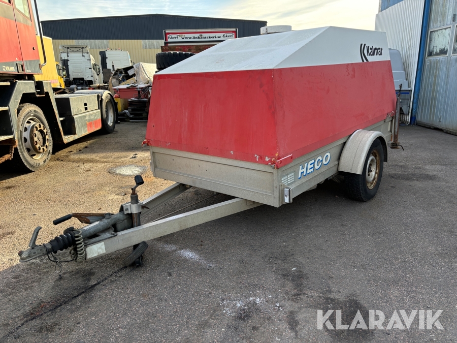 Tvättsläp Heco Aluminium Trailer