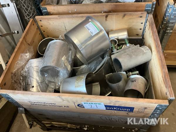 Parti med stödhylsor