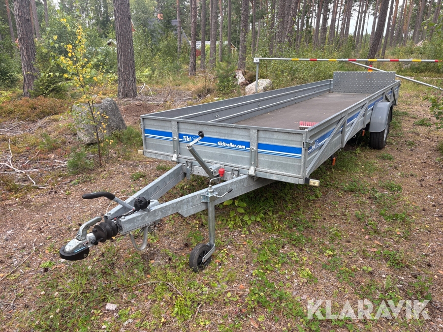 Personbilssläp Tiki CP650-RB
