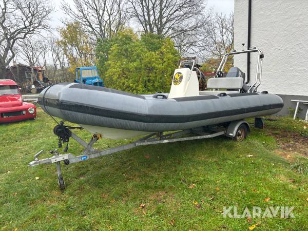 Ribbåt Bombard Explo 525 FB med 80-trailer