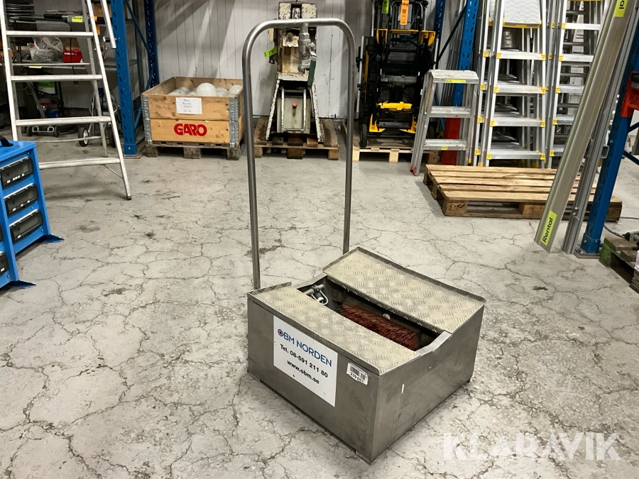 Stöveltvätt OBM NORDEN Rostfri