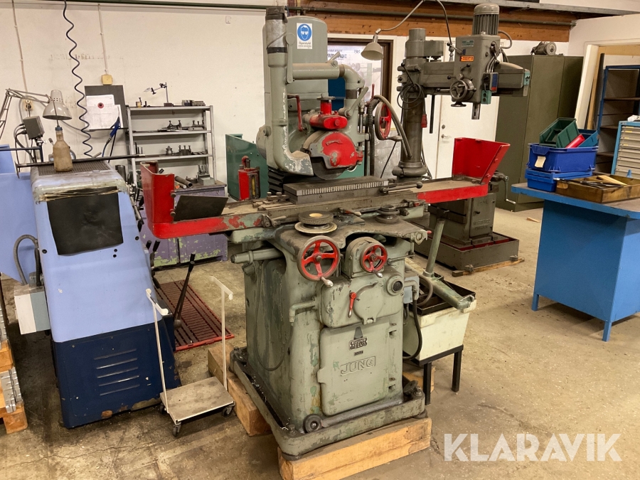 Planslipmaskin för metall K. Jung