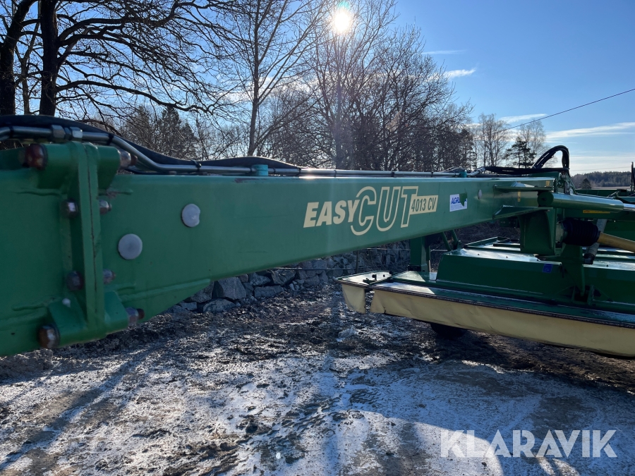 Slåtterkross Krone Easycut 4013 cv med kollektor